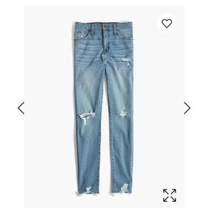 NWT Madewell 9" High-Rise Skinny Ontario Wash (26)
